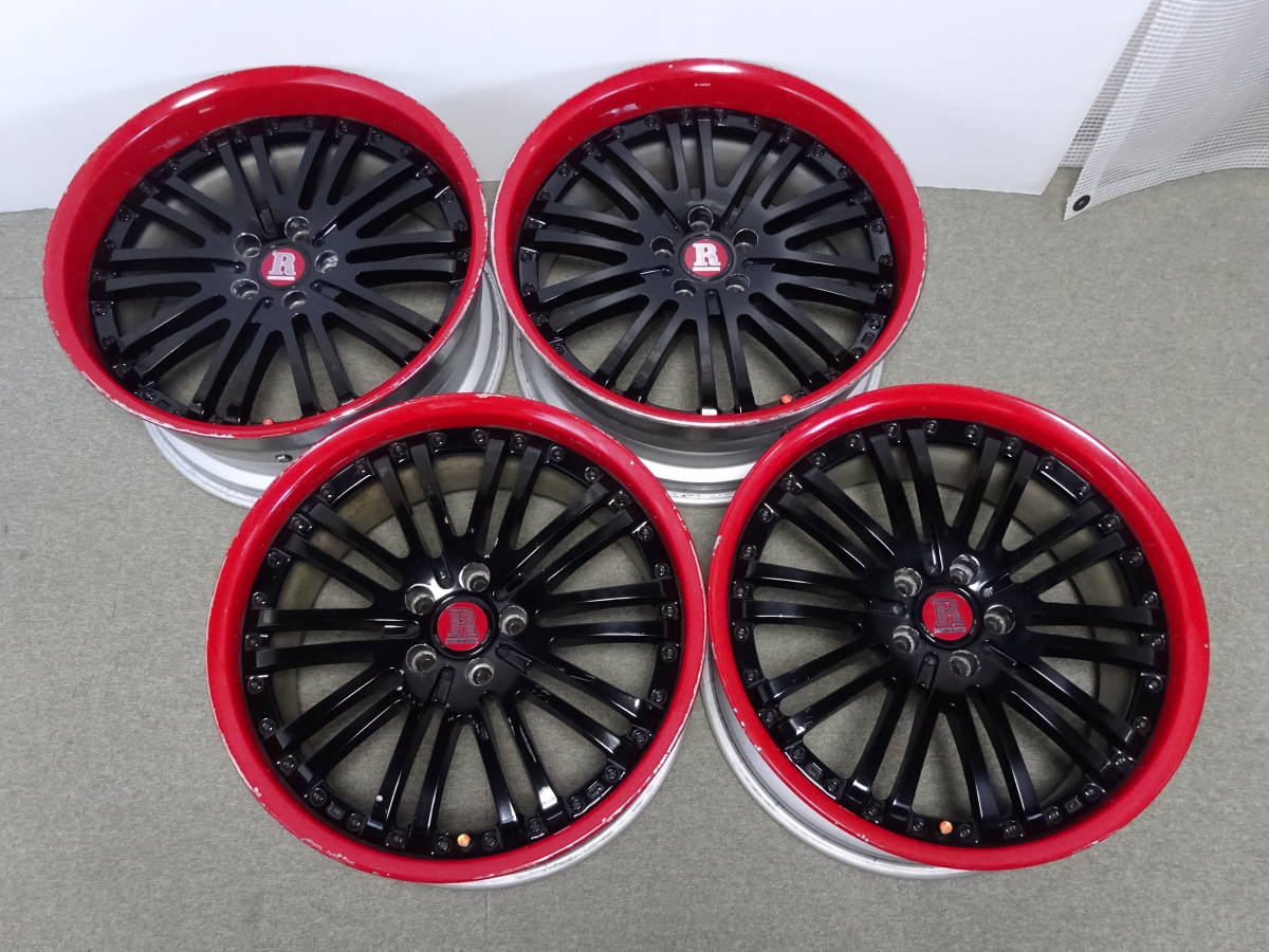 ワーク レザックス WORK REZAX PCD 114.3 2本 18インチ 8JJ + 38
