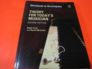 輸入教則本（音楽理論）Theory for Todays Musician Workbook, Second Edition　CD付き