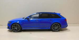 アウディ　RS6　1/18　GTスピリット　limited　Edition　ノガロブルー