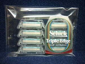 外箱無し未使用　送料無料　シック　トリプルエッジ　替刃8コ　Triple Edge　TE-8　Schick 