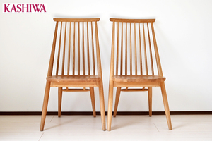 柏木工 kashiwa CIVIL シビルチェア オーク材 無垢 ダイニングチェア 食卓椅子 椅子 ウィンザーチェア 飛騨家具