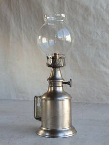 フランスアンティーク オイルランプ 灯具 ランタン 蚤の市 ブロカント ランタン 古道具　仏国