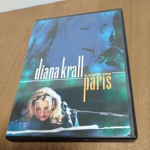 ダイアナ・クラール　ライブinパリ　DVD　リージョン1 日本製DVDプレーヤーでの再生不可