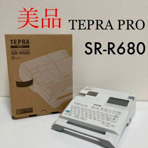 【美品☆】キングジム テプラプロ SR-R680 ラベルライタ− TEPRA PRO KING JIM ラベル