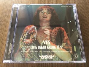 YES LONG BEACH ARENA 1977 プレスCD2枚組 MOONCHILD RECORDS 中古美品