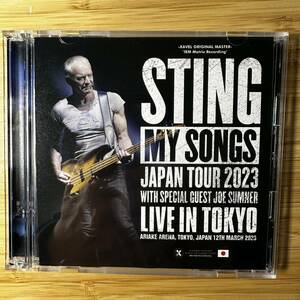 STING「LIVE IN TOKYO 2023」3/12有明アリーナ　IEMマトリクス　超高音質　2CD + フライヤー