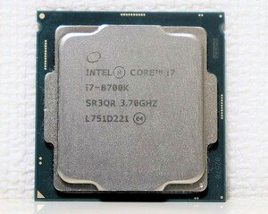 Core i7-8700K 3.70GHz /LGA1151 /SR3QR