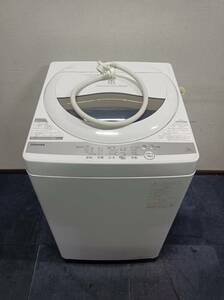 美品☆/TOSHIBA/東芝/東芝電気洗濯機/5.0kg/2021年製/AW-5G9/0325j3