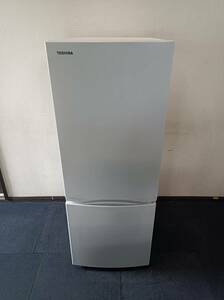 TOSHIBA/東芝/2ドア/東芝ノンフロン冷凍冷蔵庫/153L/2022年製/GR-T15BS(W)/0328d3