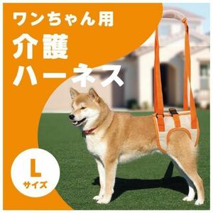 ワンちゃん用　介護ハーネス　Lサイズ【毎日発送】犬用　歩行補助　リード