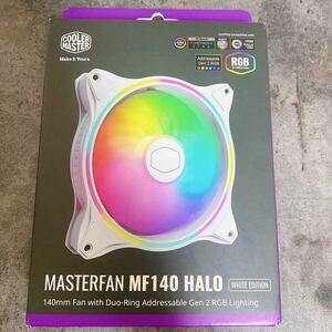 503p0624★ Cooler Master MasterFan MF140 Halo White Edition PCケースファン 140mm