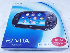 PS Vita　新品に近い綺麗な美品　クリスタル・ブラック　PCH-1000　液晶画面は、ほぼ無傷　付属品も綺麗な美品　全6点セット