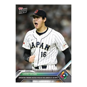 大谷翔平 Shohei Ohtani - 2023 World Baseball Classic TOPPS NOW Card 53 24時間限定販売 侍ジャパン 球速102Mph 送料込