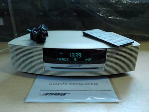Bose Wave Music System AWRCCC 動作品 リモコン 電源コード付き CD FM AM レシーバーアンプ デスクトップオーディオ .