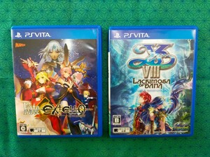 PS Vita イース8　ラクモサ・オブ・ダーナ　Fate エクステラ