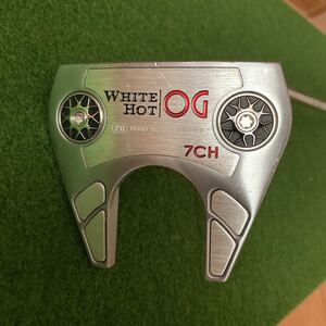ODYSSEY ホワイト ホット OG#7CH 34インチ オデッセイ WHITE HOT OG パター カバー付き
