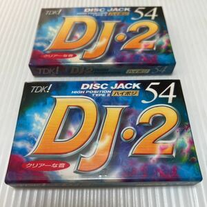 TDK カセットテープ DJ・2ハイポジ タイプⅡ54