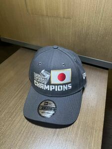 【即日発送】WBC 2023 優勝記念　チャンピオン　キャップ　日本代表　マイアミ現地購入品　フリーサイズ　NEW ERA 選手着用モデル