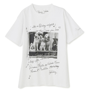 レア未開封 犬Lビオトープ 限定 Bruce Weber × BIOTOP × 10C ブルース・ウェーバー 限定 Tシャツ
