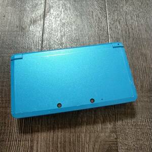 3ds 本体 ライトブルー 青 NINTENDO 3DS 中古 任天堂 送料無料 動作確認◎ 【ジャンク】 03261