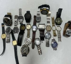腕時計 SEIKO DIESEL セイコー LONGINES CYMA RADO SUUNTO UNIVERSAL 23台まとめて売る