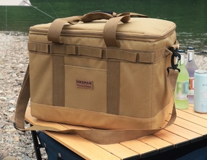 キャンプ アウトドア バッグ 収納ケース 収納ボックス ツールボックス キャンプ収納バッグ 36L 大容量 手提げバッグ 2色 選択 1点