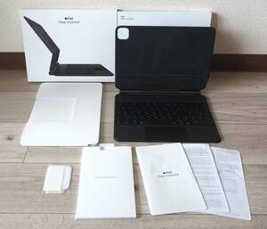 【ほぼ新品 2023/2/9新品に交換】11インチiPad Pro・iPad Air用 Magic Keyboard Black MXQT2J/A A2261