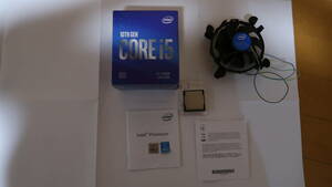 ★中古 INTEL 代10世代 CPU Corei5-10400F(ディスクトップ用)BOX,2.9GHz,6コアー12スレッド、LGA1200用