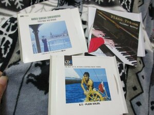 「ピアノ・ソロ」【３CD】「映画音楽・太陽がいっぱい（16曲）」「ポピュラーベスト（20曲）」カラベリ、パーシーフェイス、マントヴァーニ