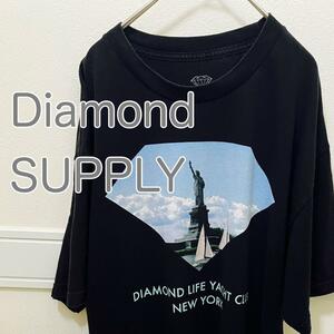 Diamond SUPPLYダイアモンドサプライ TシャツL 黒