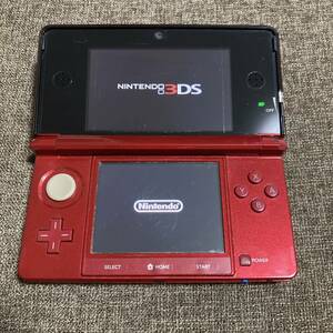 動作品 ニンテンドー3DS 本体 レッド フレア メタリック Nintendo 3DS 任天堂 3DS本体 Nintendo 任天堂3DS本体 ニンテンドー3DS本体 