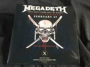 海外直輸入盤！Empress Valley ★ Megadeth -「Live At Budokan」2023 パーフェクトサウンドボード完全収録！プレス2CDペーパースリーブ