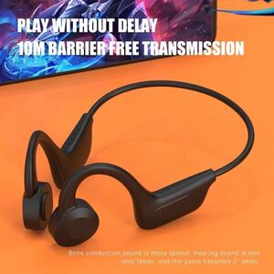★最新型★骨伝導タイプ 両耳 ワイヤレスイヤホン ヘッドフォン ヘッドホン bluetooth5.0 自動ペアリング 高音質 VG02