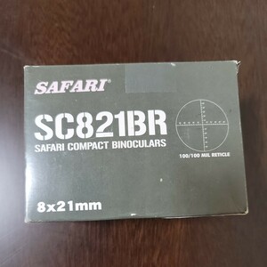 SC821BR COMPACT ミルスケール入り B366　双眼鏡