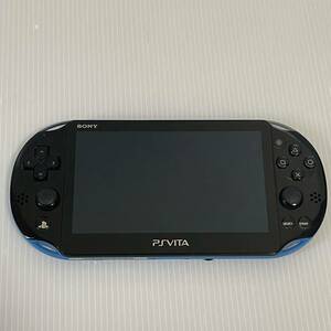 PlayStation Vita PCH-2000 Wi-Fiモデル ブルー ブラック　本体のみ 動作確認済み