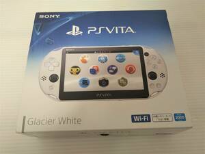 ☆ 新品同様 ☆ PSVITA 2000 グレイシャーホワイト white 本体 vita 8GB メモリーカード ビータ × 新品
