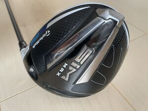 【美品】テーラーメイド SIM MAX ドライバー 1W 10.5 SR TENSEI BLUE TM50