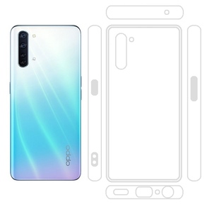 oppo Reno3A 透明 ソフト TPU ケース