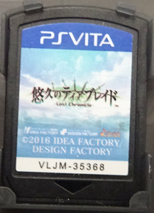 PS Vita 悠久のティアブレイド Lost Chronicle／動作品 まとめ取引 取り置き 同梱可