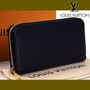 【使用わずか 極美品】ルイヴィトン Louis Vuitton エピ ジッピーウォレット 長財布 レザー メンズ レディース M68755 定価約11万 6412