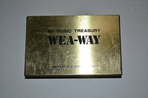 ワーナーパイオニア 金属製のカセットケース WEA-WAY
