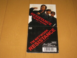 レジスタンス Resistance / Come Back to Asia 8cmシングルCD TM NETWORK TMネットワーク TMN 10・8H-3002 