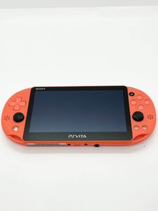 PlayStation Vita Wi-Fiモデル PCH-2000 ネオンオレンジ　本体のみ