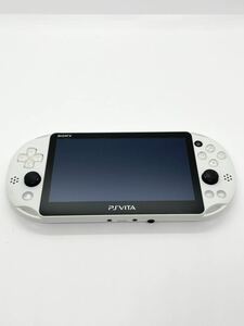 PlayStation Vita PCH-2000 Wi-Fiモデル グレイシャーホワイト　本体のみ