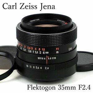 ◆MC Carl Zeiss Jena DDR electric Flektogon◆ 35mm F2.4 カールツァイス イエナ フレクトゴン ◎M42 ドイツ オールドレンズ 単焦点