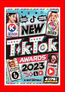 3月最新/いつも人気バズノリPV集　New Tik＆Tok Award 2023/DVD4枚組/全176曲