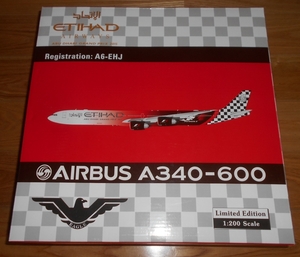 EAGLE　1/200　エティハド航空　A340-600　アブダビグランプリ