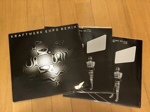 Kraftwerk Expo Remix 電子音楽 LP レコード 2枚組 検) イームズ パントン スペースエイジ roland yamaha MOOG