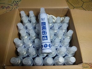 未使用品 GLOBAL JAPAN グローバルジャパン 酸素缶 9.6L 39本セット 期限2023年9月9日