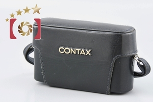 【中古】CONTAX コンタックス CC-81 Genuine ブラック カメラケース コンタックス T3用